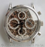 Montre chronographe Arola squelette 77910 or